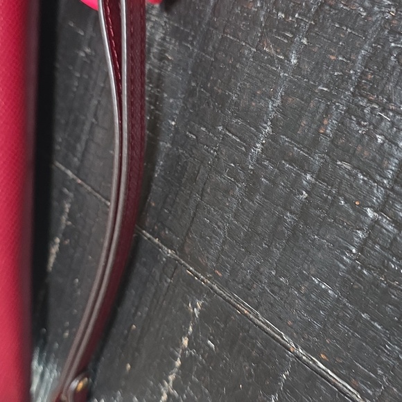 Michael Kors Red Jet Set Travel Wallet - Picture 3 of 15